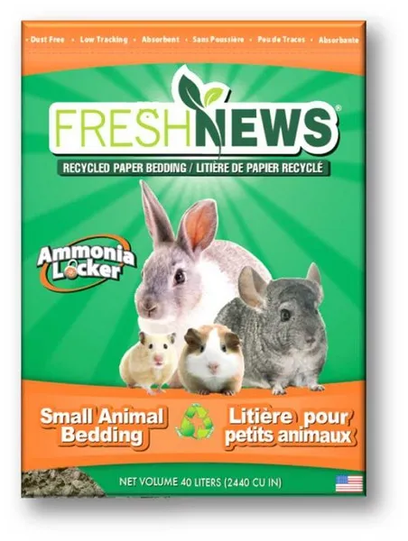 6/5.3 Lb Fresh News Small Animal Bedding - Treat